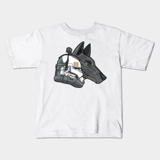 Commander Wolfe - black Kids T-Shirt